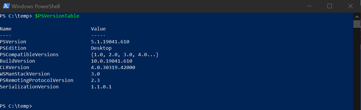 How To Check Your Current PowerShell Version - ServerNinjas